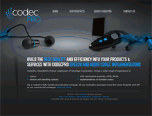 Tablet Screenshot of codecpro.com